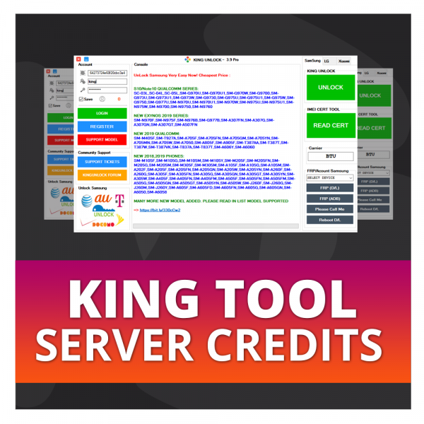 KingTool Create New User