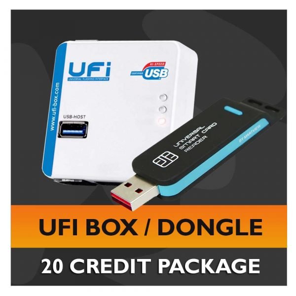 UFI Box / Dongle 20 Credit Package