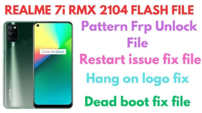 REALME 7i RMX2104 FLASH FILE
