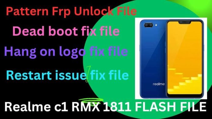 REALME C1 RMX 1811 FLASH FILE