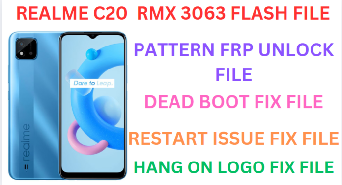 REALME C20 RMX3063 FLASH FILE