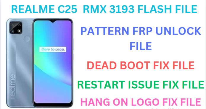 REALME C25 RMX 3193 FLASH FILE