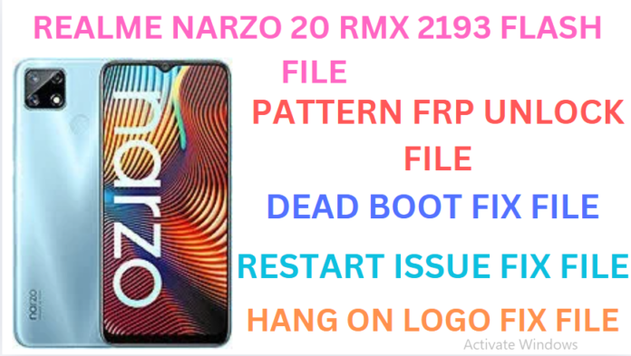 REALME NAEZO 20 RMX 2193 FLASH FILE