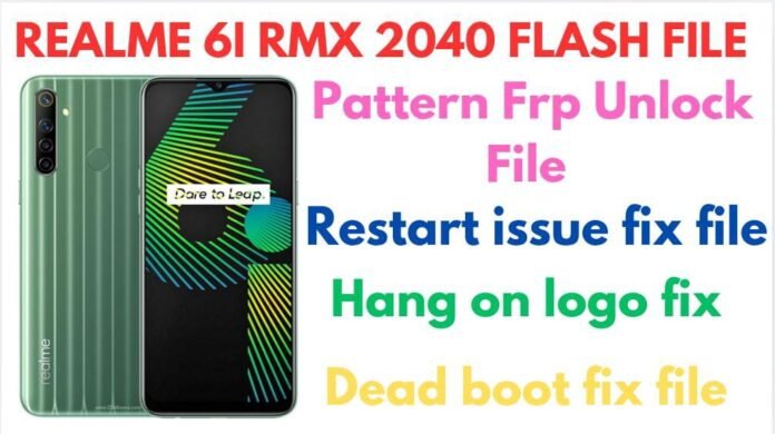 realme 6i rmx 2040 flash file