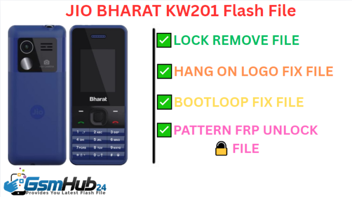 JIO BHARAT KW201 FLASH FILE STOCK ROM FIRMWARE