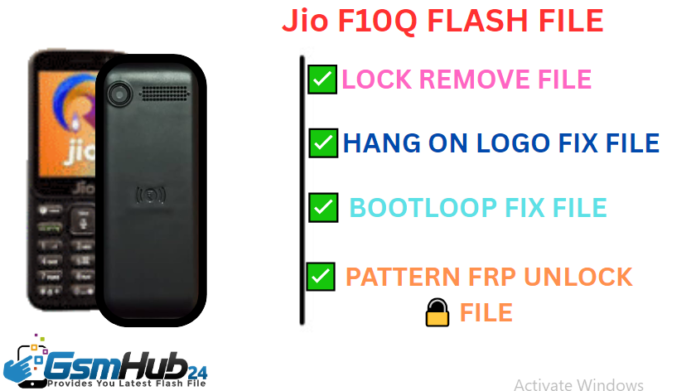 JIO F10Q FLASH FILE