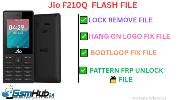 JIO F210Q FLASH FILE STOK ROM