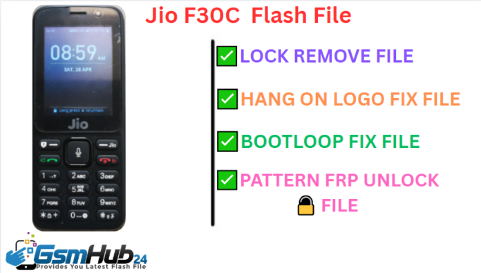 JIO F30C FLASH FILE FIRMWARE STOCK ROM