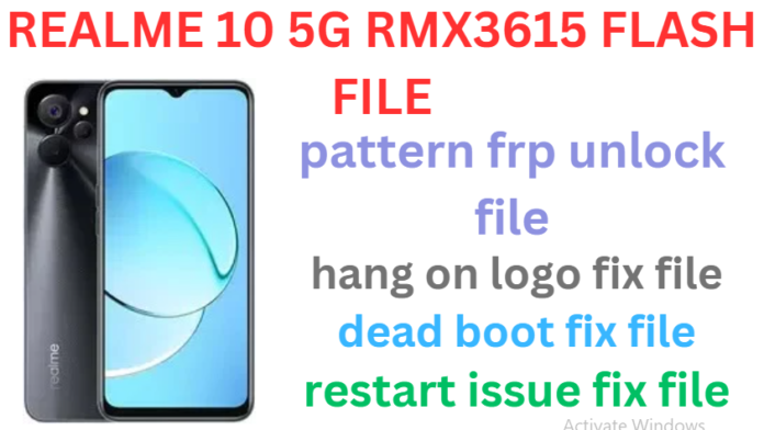 REALME 10 5G RMX3615 FLASH FILE