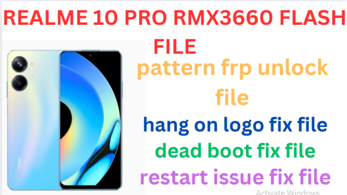REALME 10 PRO RMX3660 FLASH FILE