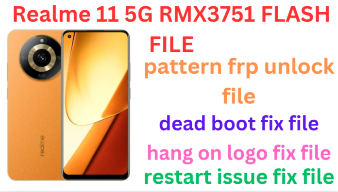 REALME 11 5G RMX3751 FLASH FILE