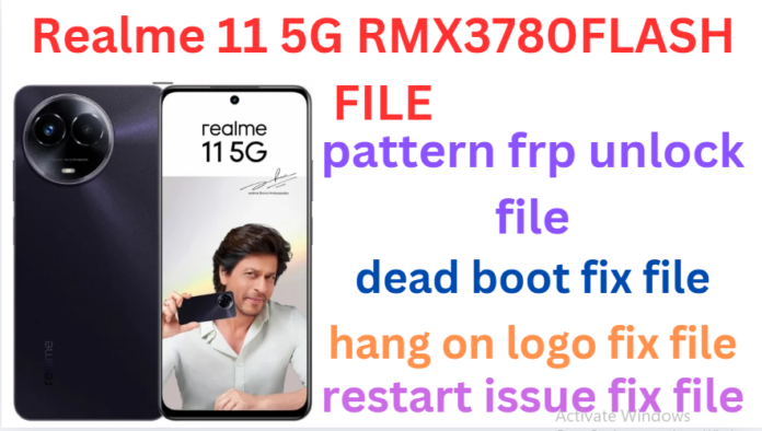 REALME 11 5G RMX3780 FLASH FILE