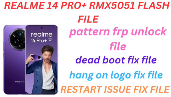 REALME 14 PRO+ RMX5051 FLASH FILE