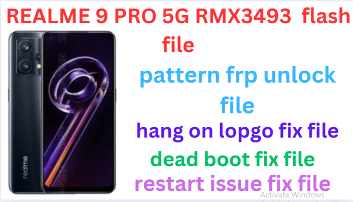 REALME 9 PRO 5G RMX3471 FLASH FILE