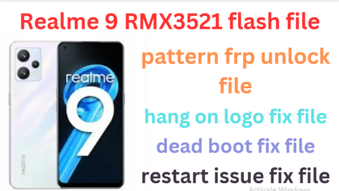 REALME 9 RMX3521 FLASH FILE