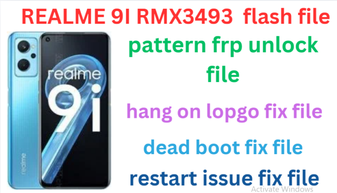 REALME 9I RMX3493 FLASH FILE