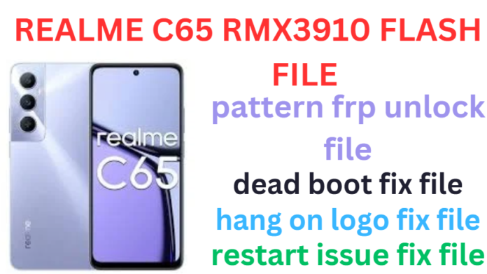 REALME C65 RMX3910 FLASH FILE