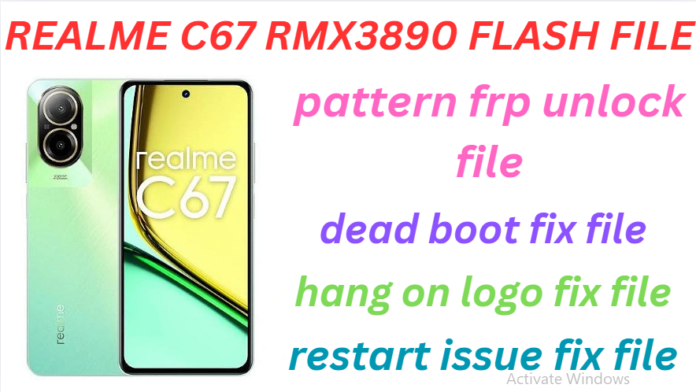 REALME C67 RMX3890 FLASH FILE