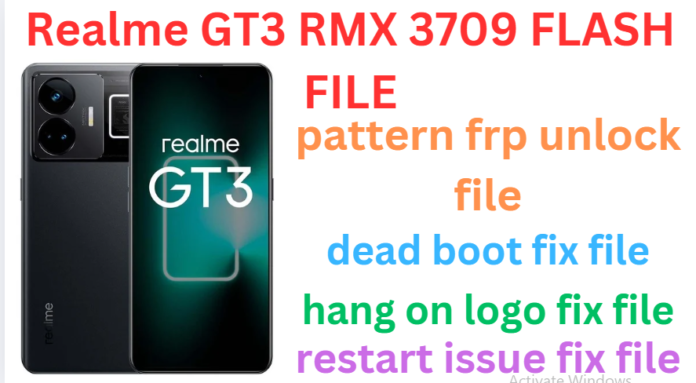 REALME GT3 RMX3709 FLASH FILE