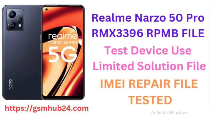 REALME NARZO 50 PRO RMX3396 RPMB FILE
