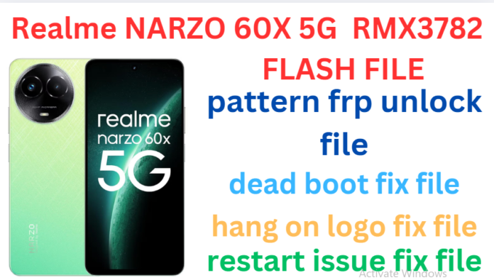 REALME NARZO 60X 5G RMX3782 FLASH FILE