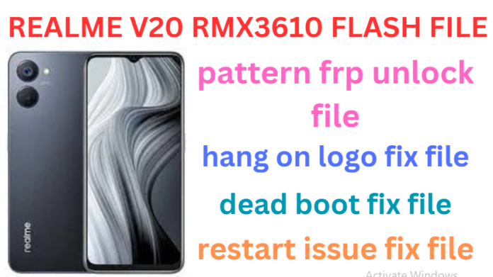 REALME V20 RMX3610 FLASH FILE