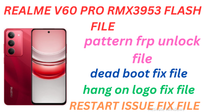 REALME V60 PRO RMX5953 FLASH FILE
