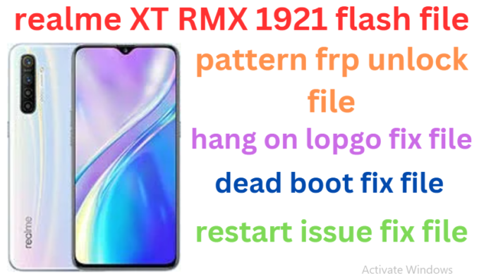 REALME XT RMX1921 FLASH FILE