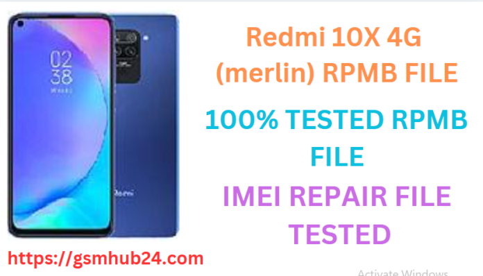 REDMI 10X 4G (MERLIN) RPMB FILE