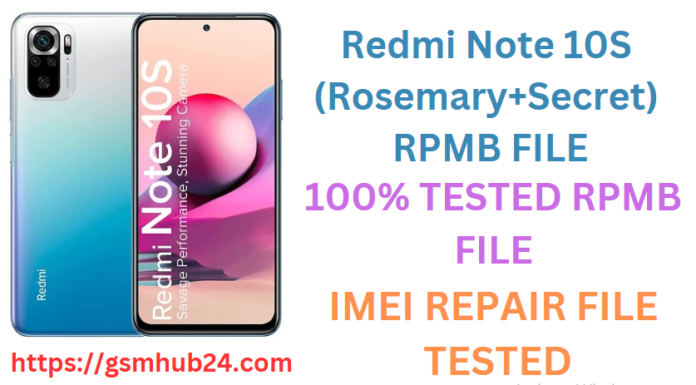 REDMI NOTE 10S (ROSEMARY) RPMB FILE