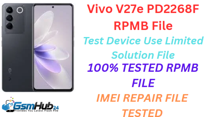 VIVO V27E PD2268F RPMB FILE