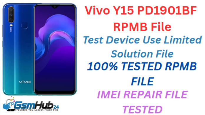 VIVO Y15 PD1901BF RPMB FILE