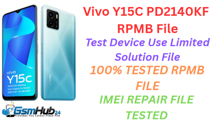 VIVO Y15C PD2140KF RPMB FILE