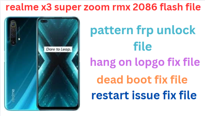 realme x3 super zoom rmx 2086 flash file