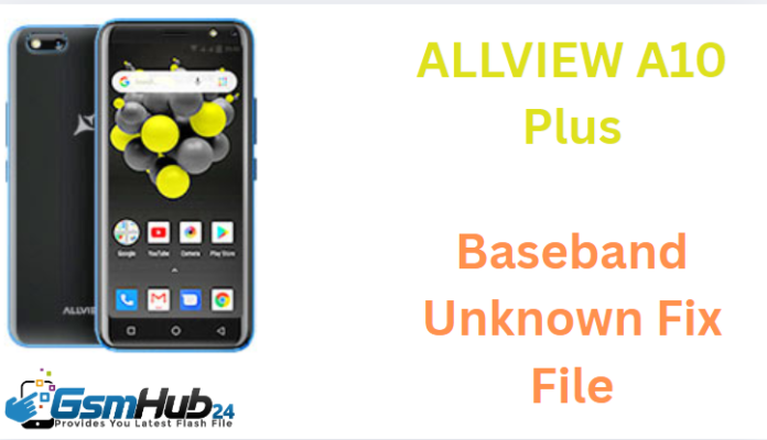 ALLVIEW A10 Plus NVRAM/NVDATA File