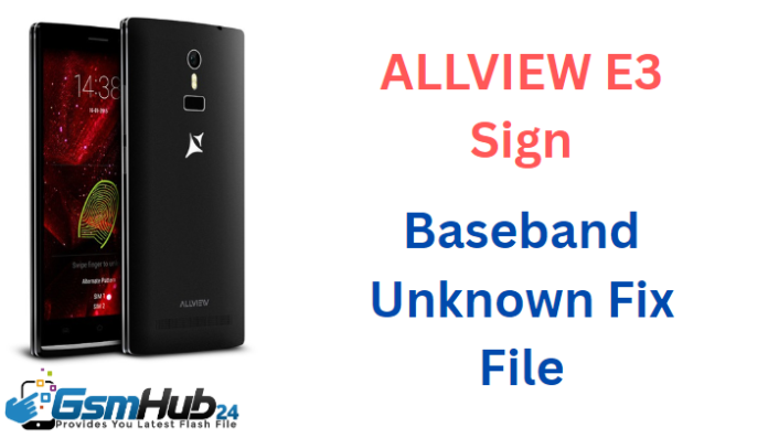 ALLVIEW E3 Sign NVRAM NVDATA FILE