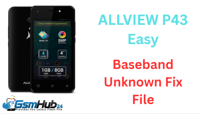 ALLVIEW P43 Easy NVRAM NVDATA FILE