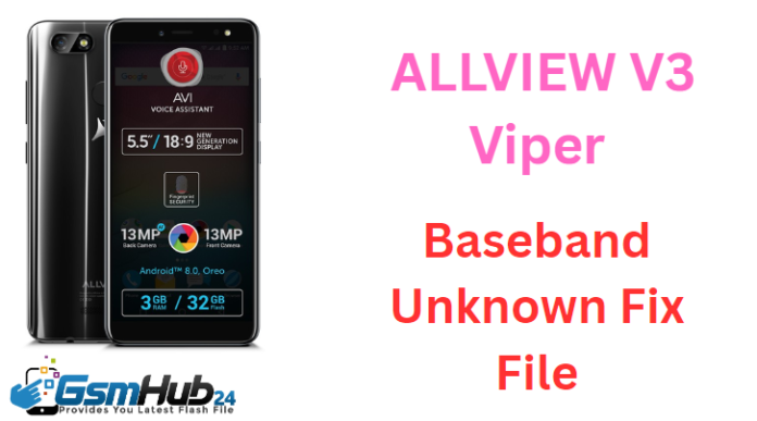 ALLVIEW V3 Viper NVRAM NVDATA FILE