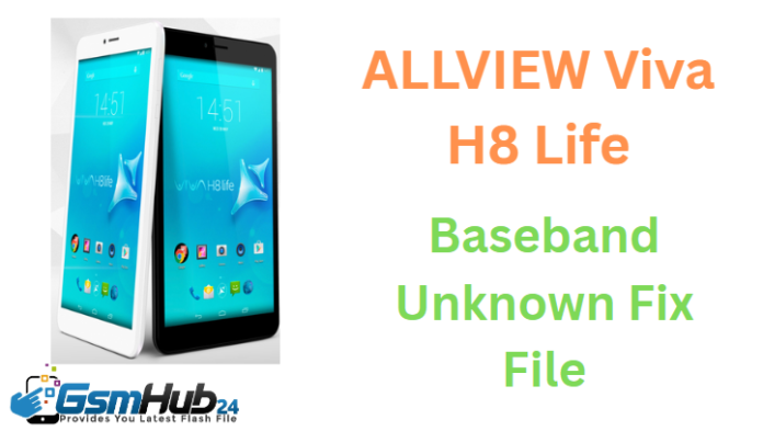 ALLVIEW Viva H8 Life NVRAM NVDATA FILE