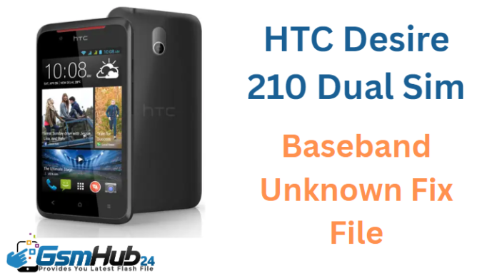 HTC Desire 210 Dual Sim NVRAM NVDATA FILE