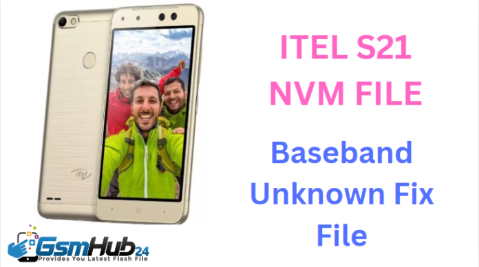 ITEL S21 NVRAM NVDATA NVM FILE
