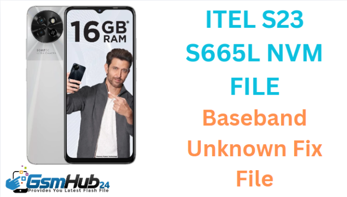 ITEL S23 S665L NVDATA NVRAM FILE