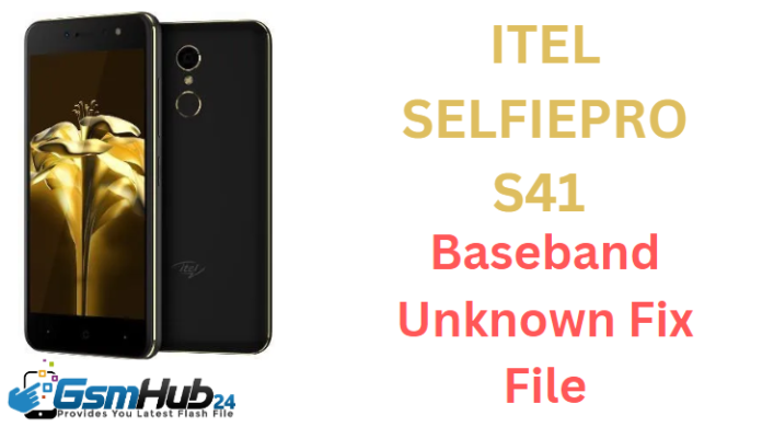 ITEL SELFIEPRO S41 NVRAM NVDATA FILE