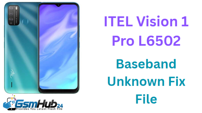 ITEL Vision 1 Pro L6502 NVDATA NVRAM FILE