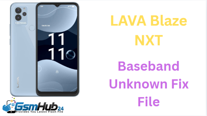 LAVA Blaze NXT NVRAM NVDATA FILE